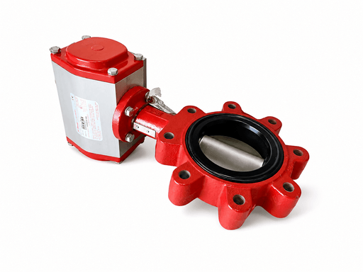 4” Bray Butterfly Valve Series 31 Includes: Double Acting Actuator - The Heat Treat Shop