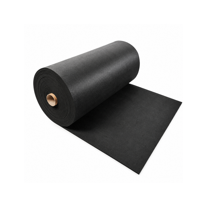 Rayon Graphite Felt 1/2" Thick × 48" Wide × 50' Long Roll