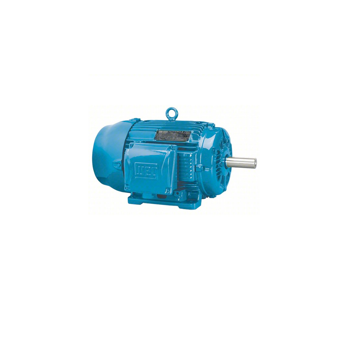 Weg 10HP Motor-W22 Cast-213/5T Face-3 Phase-230/460V AC Voltage-1800 R ...