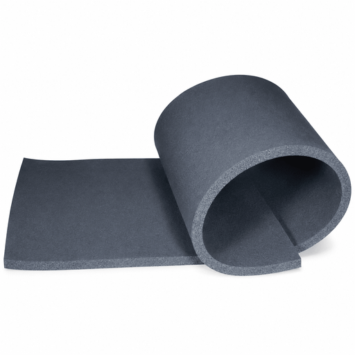 Black Foam Rubber Insulation 5"Thick - The Heat Treat Shop