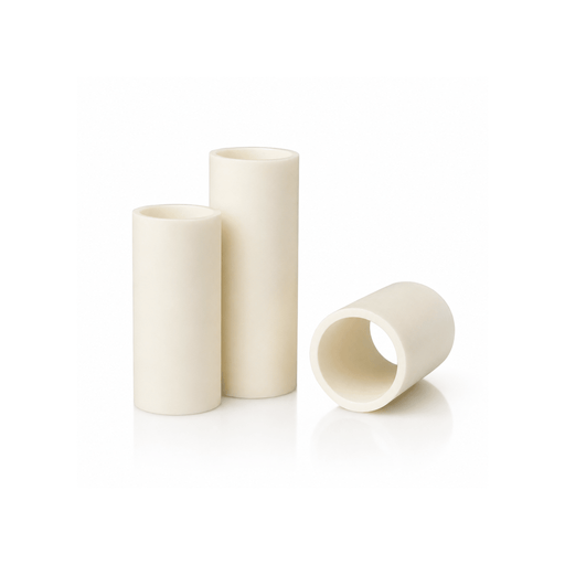 Ceramic Tubes 1"ID x 1-1/4"OD x 12"Long 99.8% Alumina - The Heat Treat Shop