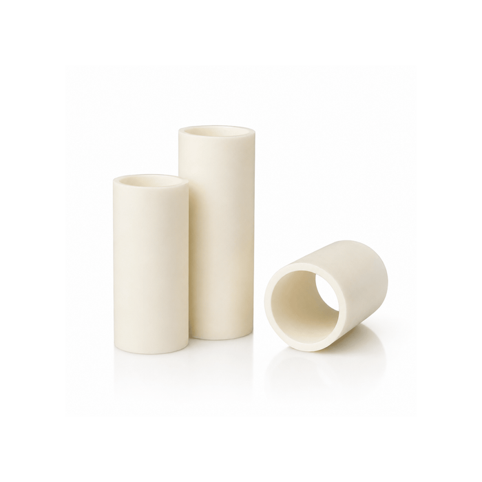 Ceramic Tubes 2-1/4”ID x 2-1/2”OD x 8” Long 99.8% Alumina - The Heat Treat Shop