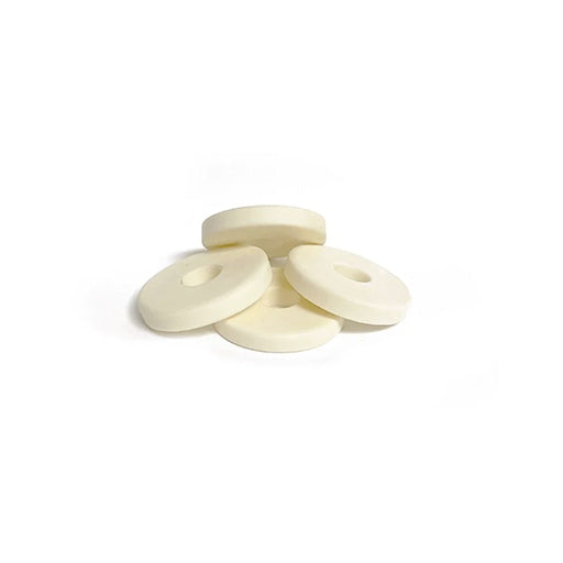 Ceramic Washers 1/4"THK X 17/64" ID X 1/2"OD 99.8% Alumina - The Heat Treat Shop