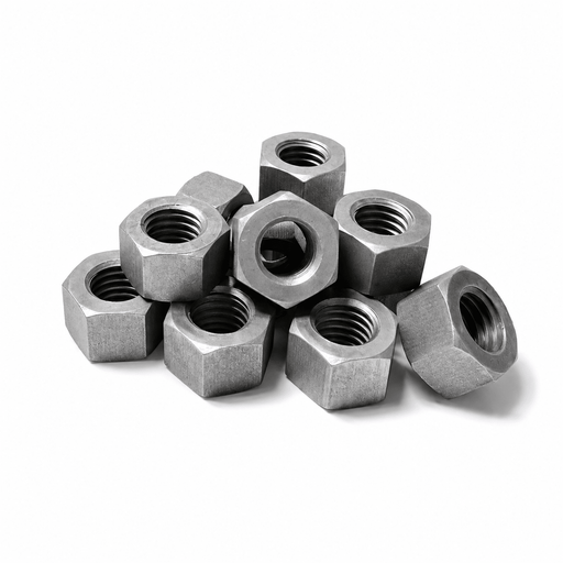 Molybdenum Hex Nut 1/2"-13 UNC - The Heat Treat Shop