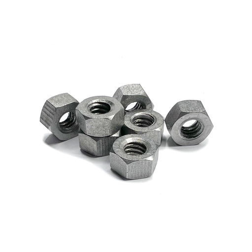 Molybdenum Hex Nut 1/4" - 20 UNC - The Heat Treat Shop