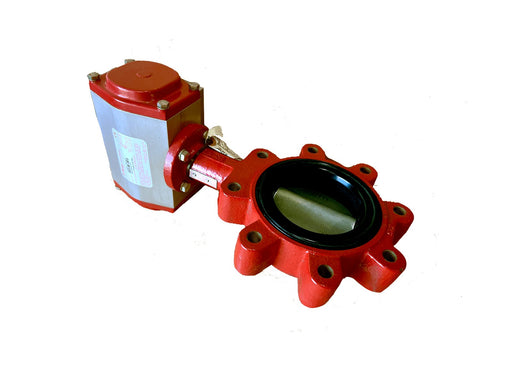 4” Bray Butterfly Valve Series 31 Includes: Double Acting Actuator & Solenoid - The Heat Treat Shop