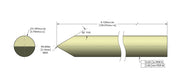 Ceramic Rod (Sharp End) - The Heat Treat Shop