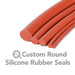 Custom Silicone Round Seal (Build Your Own) - The Heat Treat Shop