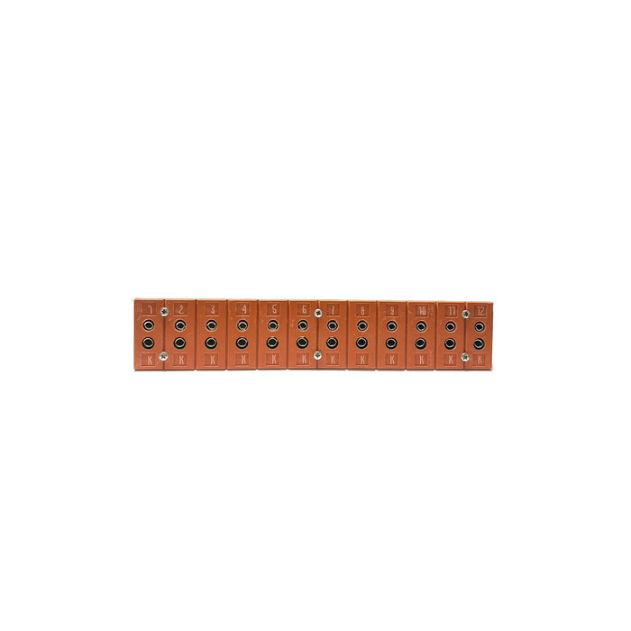 High Temp Type K Thermocouple Strip Panel - The Heat Treat Shop
