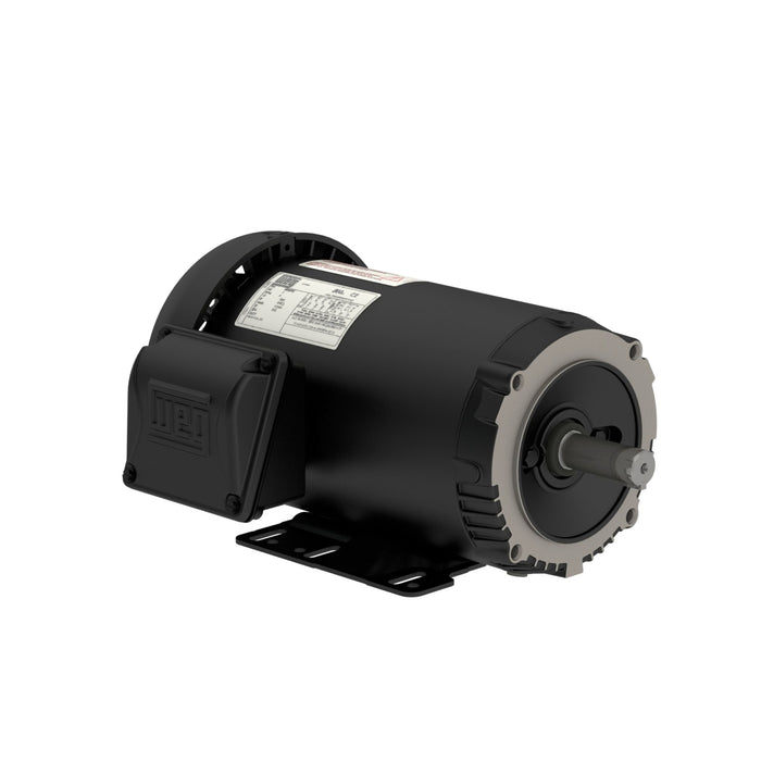 Weg Motor 2HP, 3Phase, 143/5TC Frame, 1745 RPM | 00218ET3E145TC-S - The Heat Treat Shop